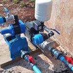 Professional borehole pump installation in Gauteng property